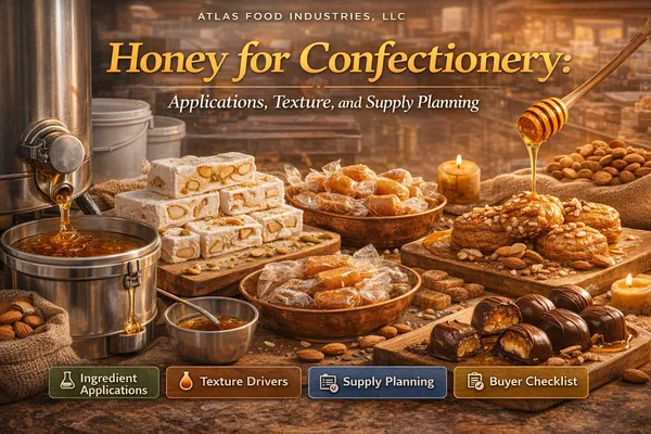 Honey for Confectionery: Applications, Texture, and Supply Planning