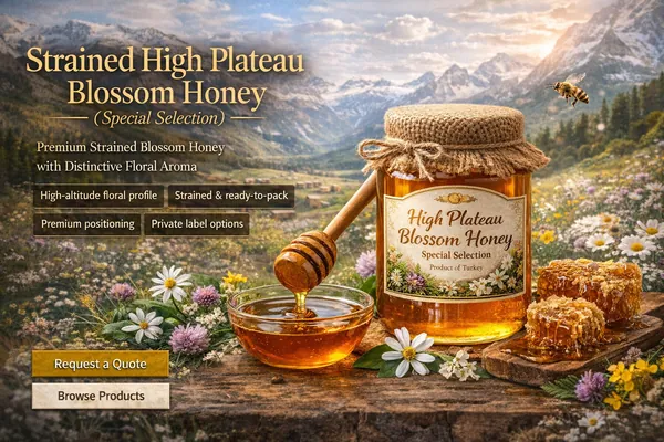Strained High Plateau Blossom Honey (Special Selection) product image